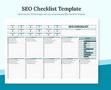 Image result for SEO Checklist Google Sheets