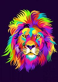 Image result for Lion Art Color