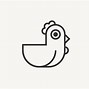 Image result for Chicken Logo Black and White