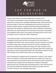 Image result for Engineering Statement of Purpose PhD
