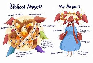 Image result for Biblically Accurate Angels Meme