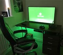 Image result for 48 Inch TV Desk Setup