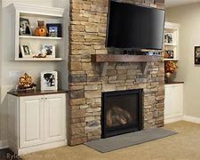 Image result for Fireplace Wall Cabinets