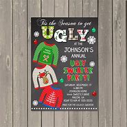Image result for Ugly Christmas Sweater Invite