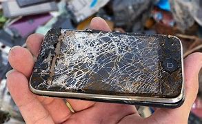 Image result for Cracked iPhone 3GS
