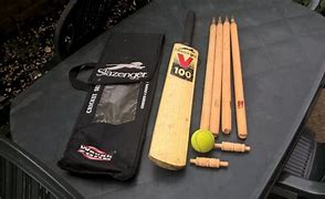 Image result for Cricket Stumps Bat