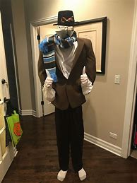Image result for Invisible Man Black Costume