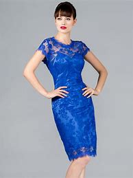 Image result for Vintage Blue Lace Dress