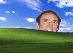 Image result for Windows XP Wallpaper Meme