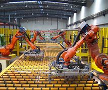 Image result for Working Robot Smart Factory