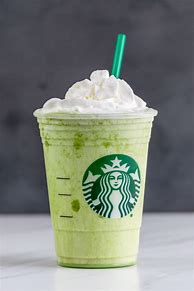 Image result for Starbucks Matcha Green Tea Cream Frappuccino