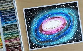 Image result for Blue Galaxy Oil Pastel