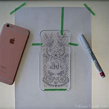 Image result for Clear Phone Case Drawing Ideas