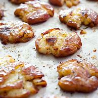 Image result for Roasted Smashed Potatoes