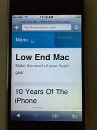 Image result for iPhone OS 1.0