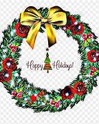 Image result for Happy Holidays Wreath