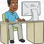 Image result for Blocking the Computer Clip Art