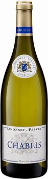 Image result for Simonnet Febvre Chablis Montee Tonnerre