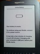 Image result for Kindle Fire Empty Battery