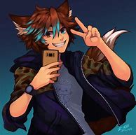 Image result for Fire Anime Wolf Boy