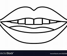 Image result for Black Smiling Mouth Vector