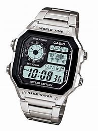 Image result for Casio Dual Time Watch Aq184w
