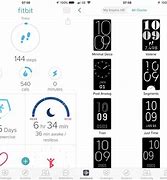 Image result for HR Charge Fitbit Display Icons