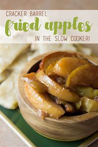 Image result for Slow Cooker Fried Apples