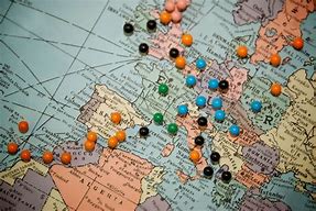 Image result for Map with Push Pins