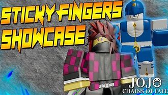 Image result for Roblox Jojo Sticky Fingers Face