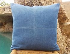 Image result for Denim Blue Pillow Case