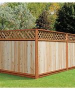 Image result for Wooden Lattice Fence Panels