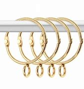 Image result for Gold Curtain Ring Clips