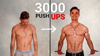 Image result for 200 Push UPS a Day Results