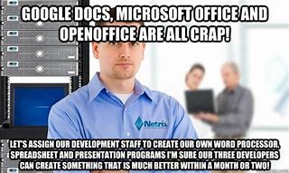 Image result for OpenOffice Memes