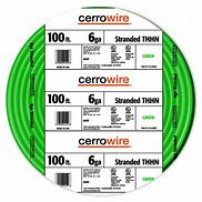 Image result for 6 Gauge THHN Wire