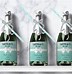 Image result for Personalized Mini Champagne Bottles