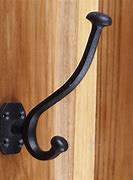 Image result for Black Wrought Iron Hooks