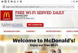 Image result for Coffee McDonald's Wi-Fi