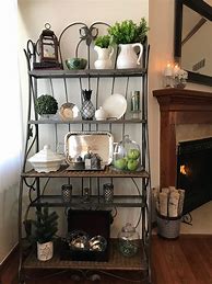 Image result for Bakers Rack Decor