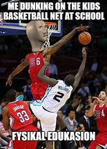 Image result for School Basketball Memes