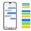 Image result for iPhone Text Message Template Blank