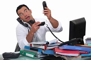 Image result for WorkDesk Picture Phone Office