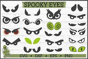 Image result for Spooky Eyes SVG