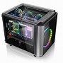 Image result for MSI AIO Cooler On Thermaltake Cube Case