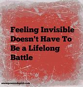 Image result for Feeling Invisible Illustration