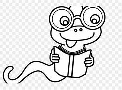 Image result for Bookworm ClipArt Black and White