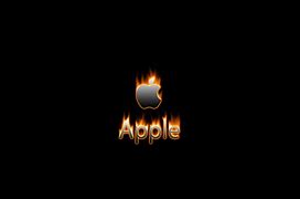 Image result for Apple Logo Fire
