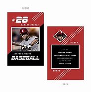 Image result for Sports Trading Card Template