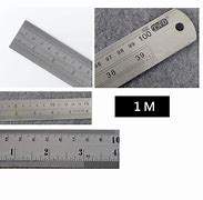 Image result for Stainless Steel Ruler 1 Meter